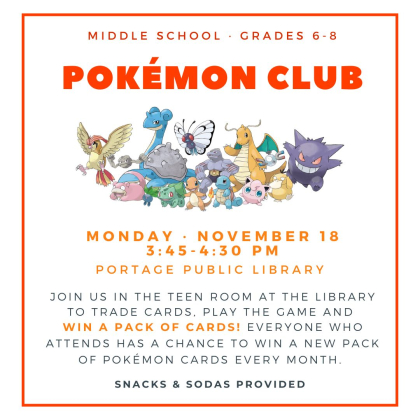 MS Pokémon Club Nov Instagram